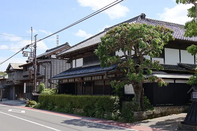 大多喜町の城下町通り