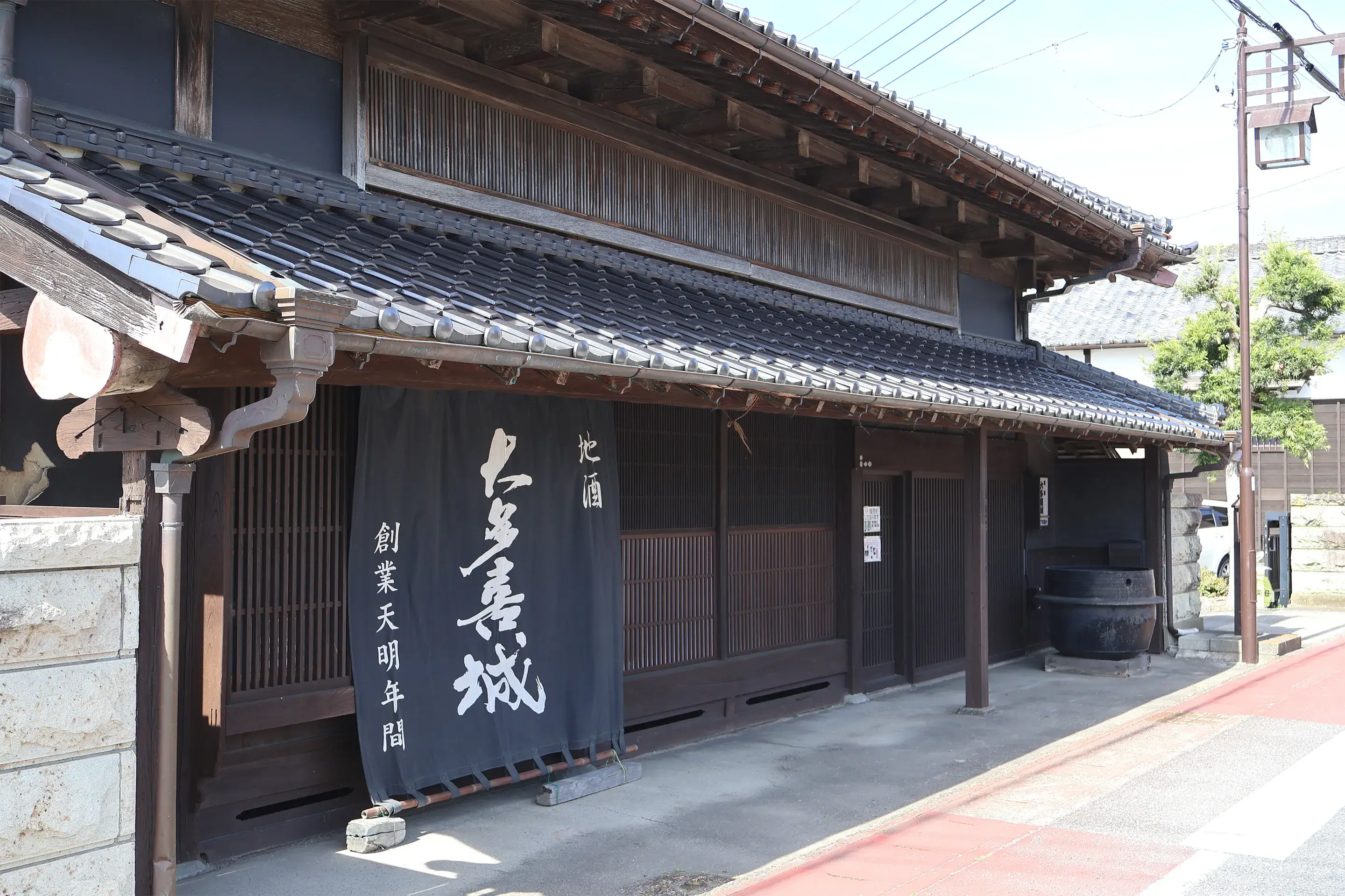 豊乃鶴酒造の母屋の写真